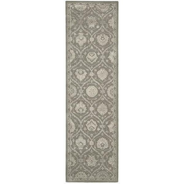 Nourison Regal Area Rug Collection Cobble Stone 2 ft 3 in. x 8 ft Runner 99446055361